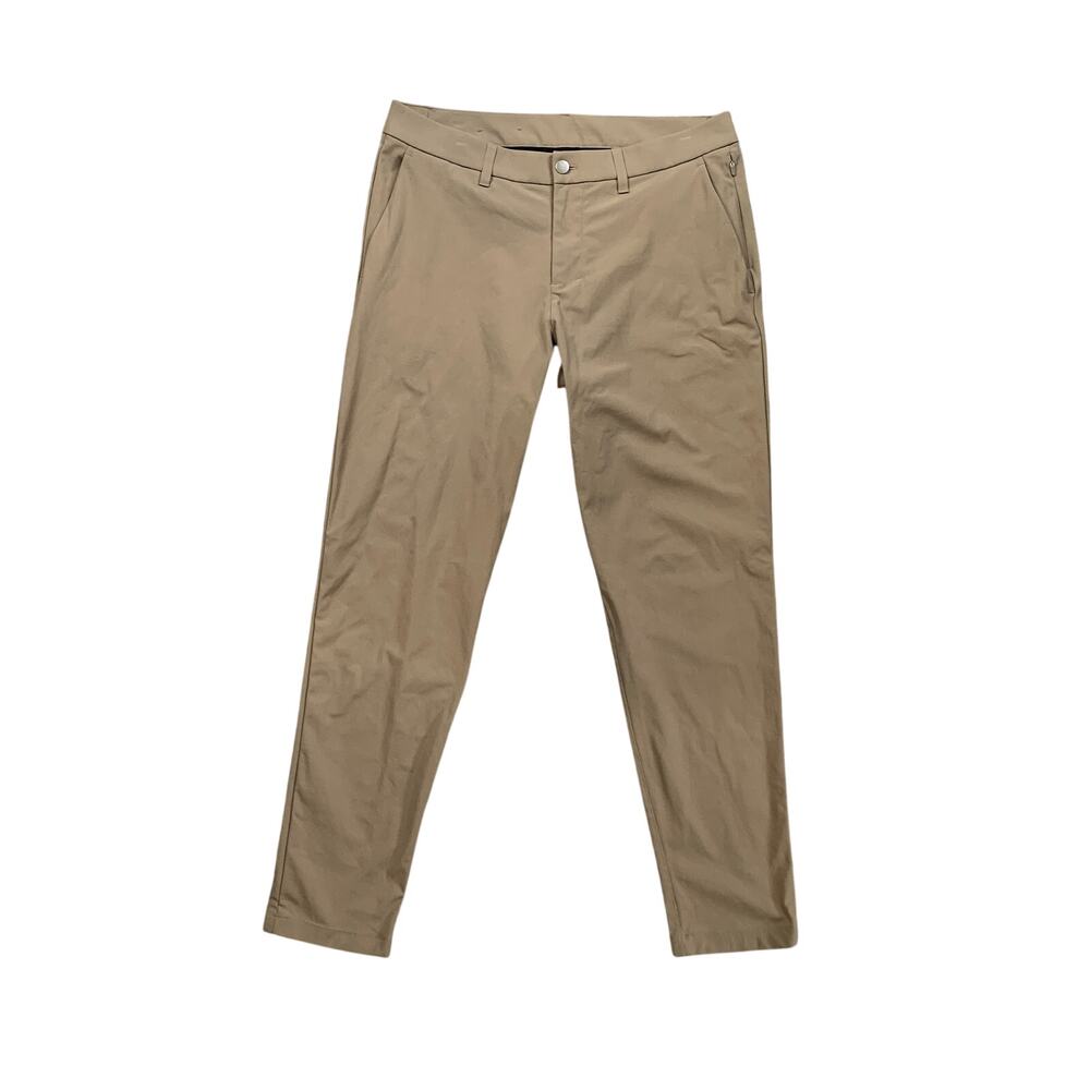 Lululemon Pants Men 34 Herb ABC Slim Fit Warpstreme Travel Golf Comfort Trousers